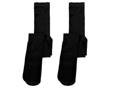 Name It black strømpebukser 20D (2-pack)